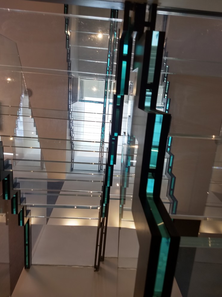 Notting Hill Mews House Contemporary Staircase London by Fade