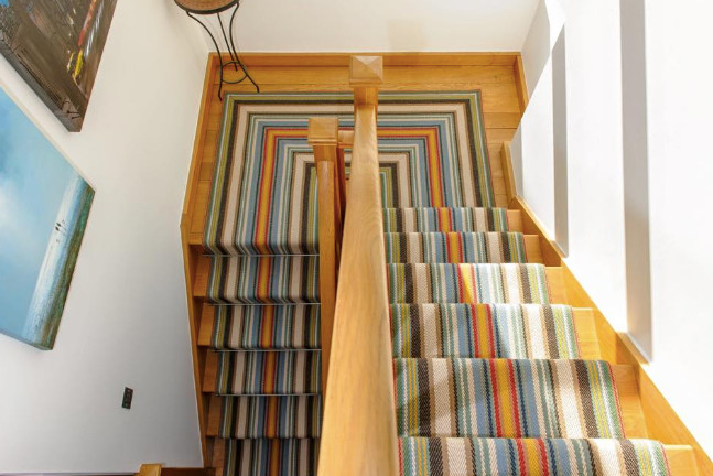 This is an example of a contemporary staircase in Kent.