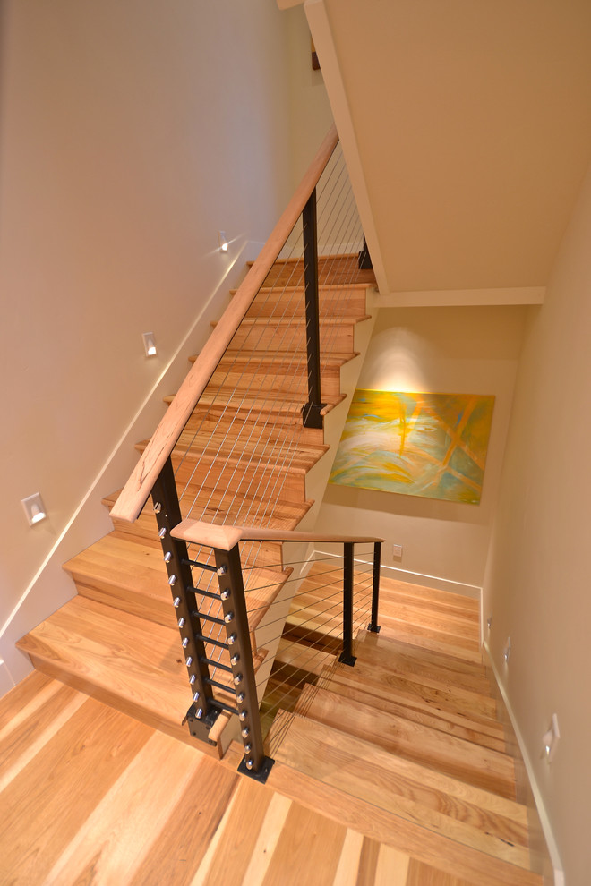 Inspiration for an eclectic staircase remodel in Salt Lake City