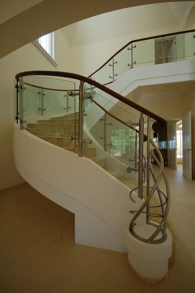 Inspiration for a staircase remodel in Atlanta