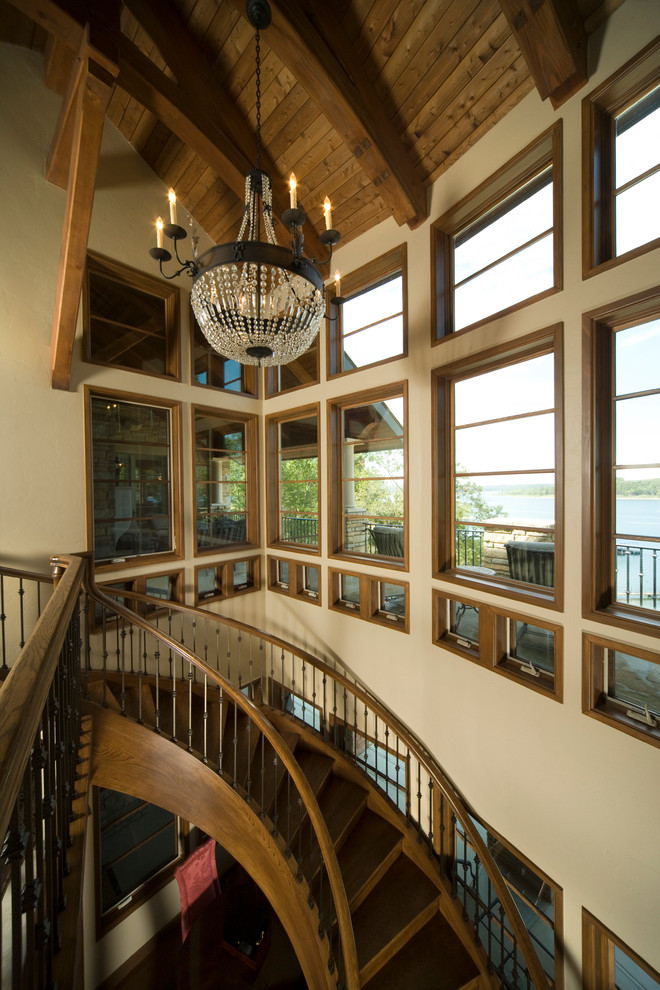 Staircase - traditional staircase idea in Portland