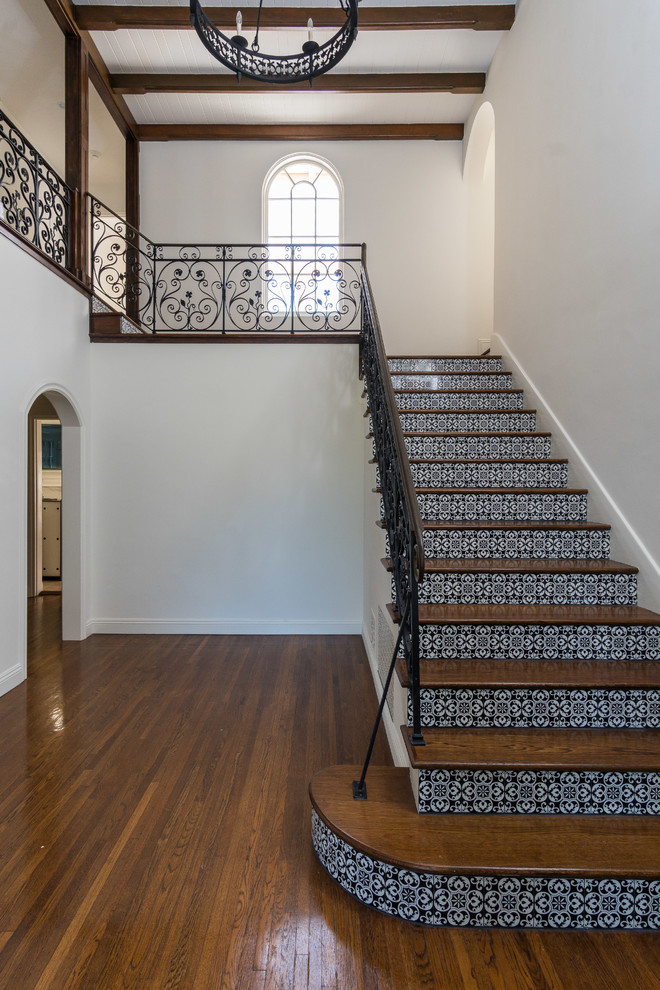 Pacific Palisades Grand Staircase Staircase Los Angeles by