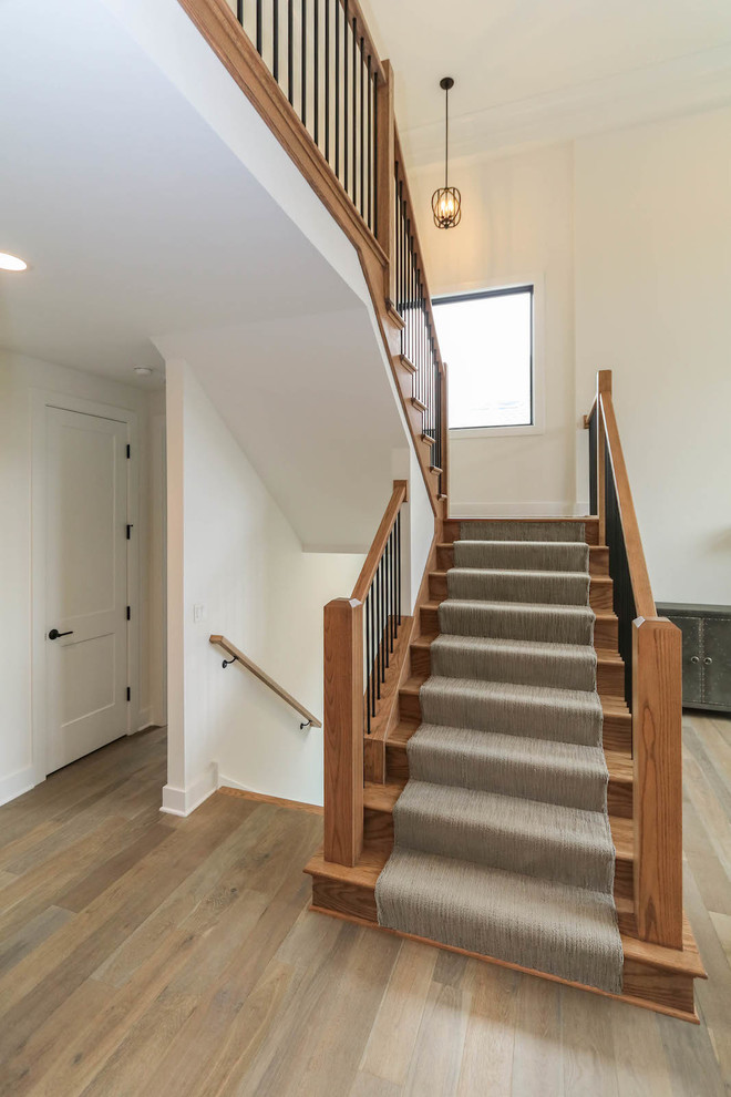 Parker IV Model Home Stewart Ridge Plainfield, IL Farmhouse