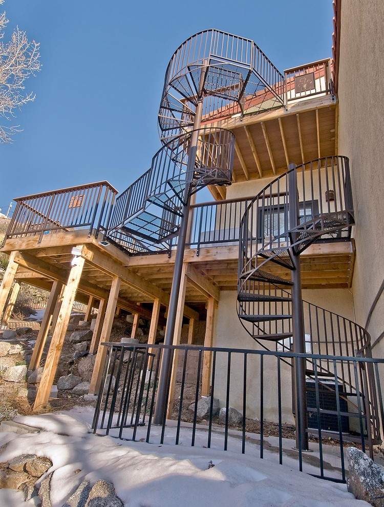 Example of a staircase design in Albuquerque