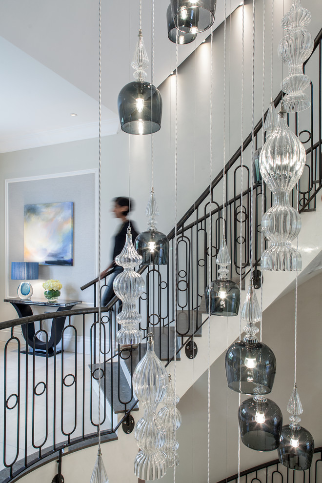 This is an example of a contemporary staircase in London.