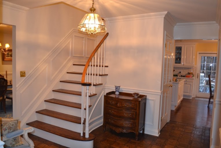 PictureFrame Molding and Trim Traditional Staircase New York