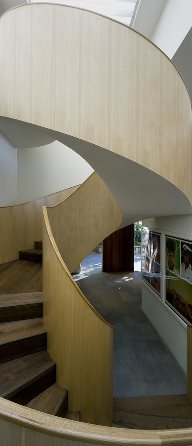 Contemporary staircase in Sydney.