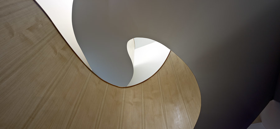 Idées déco pour un escalier contemporain.