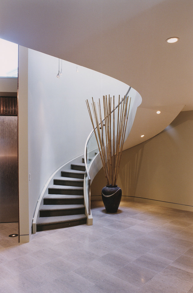 Point Richmond House Modern Staircase San Francisco By Robert Nebolon Architects Houzz