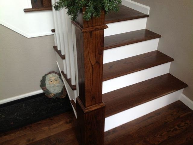 Inspiration for a mid-sized timeless wooden l-shaped wood railing staircase remodel in Miami with painted risers