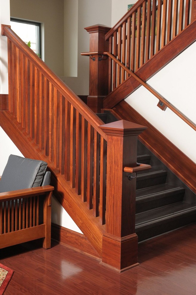 Presentation Photos Craftsman Staircase Orange County by