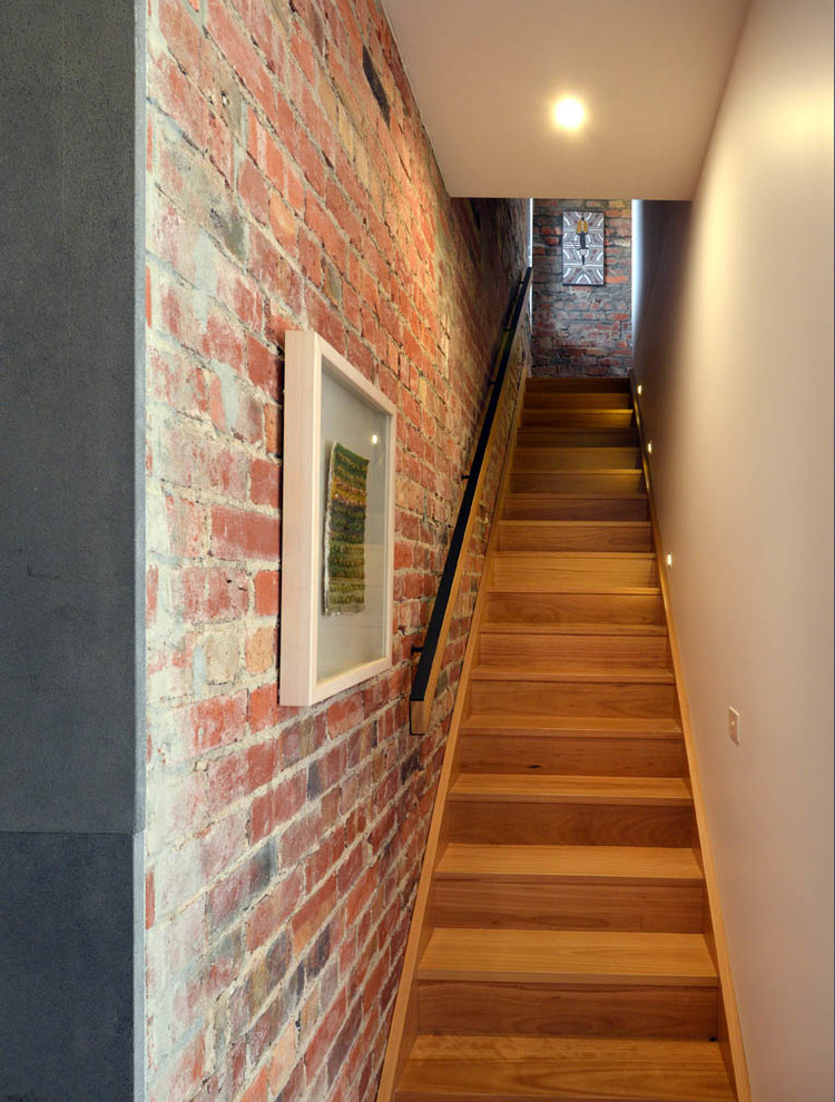 This is an example of an industrial staircase in Melbourne.