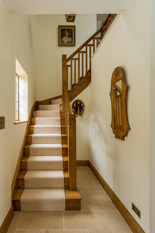 Design ideas for a classic staircase in Gloucestershire.