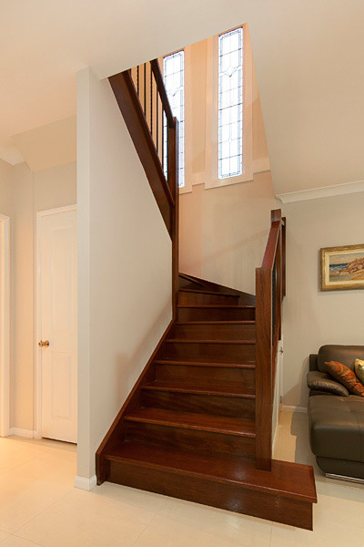 Inspiration for a timeless staircase remodel in Brisbane