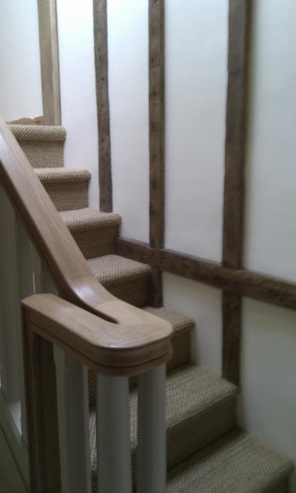 Renovated staircase supplied and fitted by Teamwork Tenterden ...