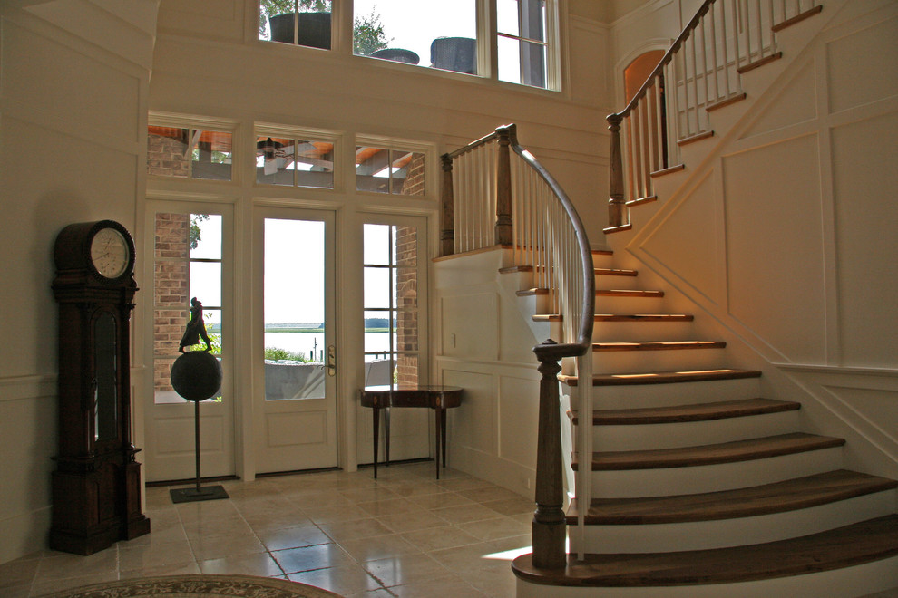 Design ideas for an eclectic staircase in Atlanta.