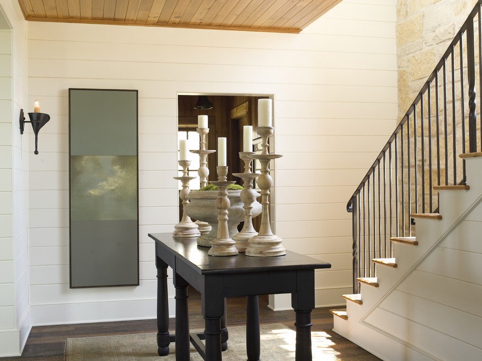 Example of a classic staircase design in Atlanta
