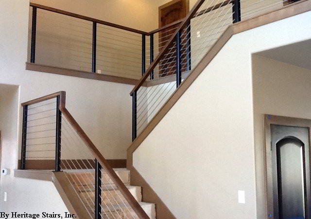 This is an example of a modern staircase in Las Vegas.