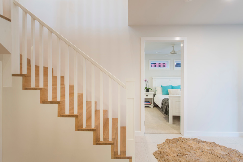 Inspiration for a scandinavian staircase remodel in Brisbane