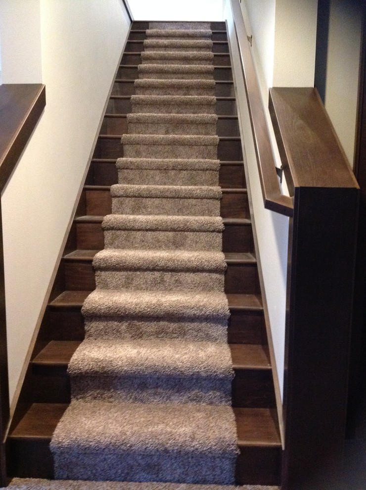 Photo of a contemporary staircase in Minneapolis.