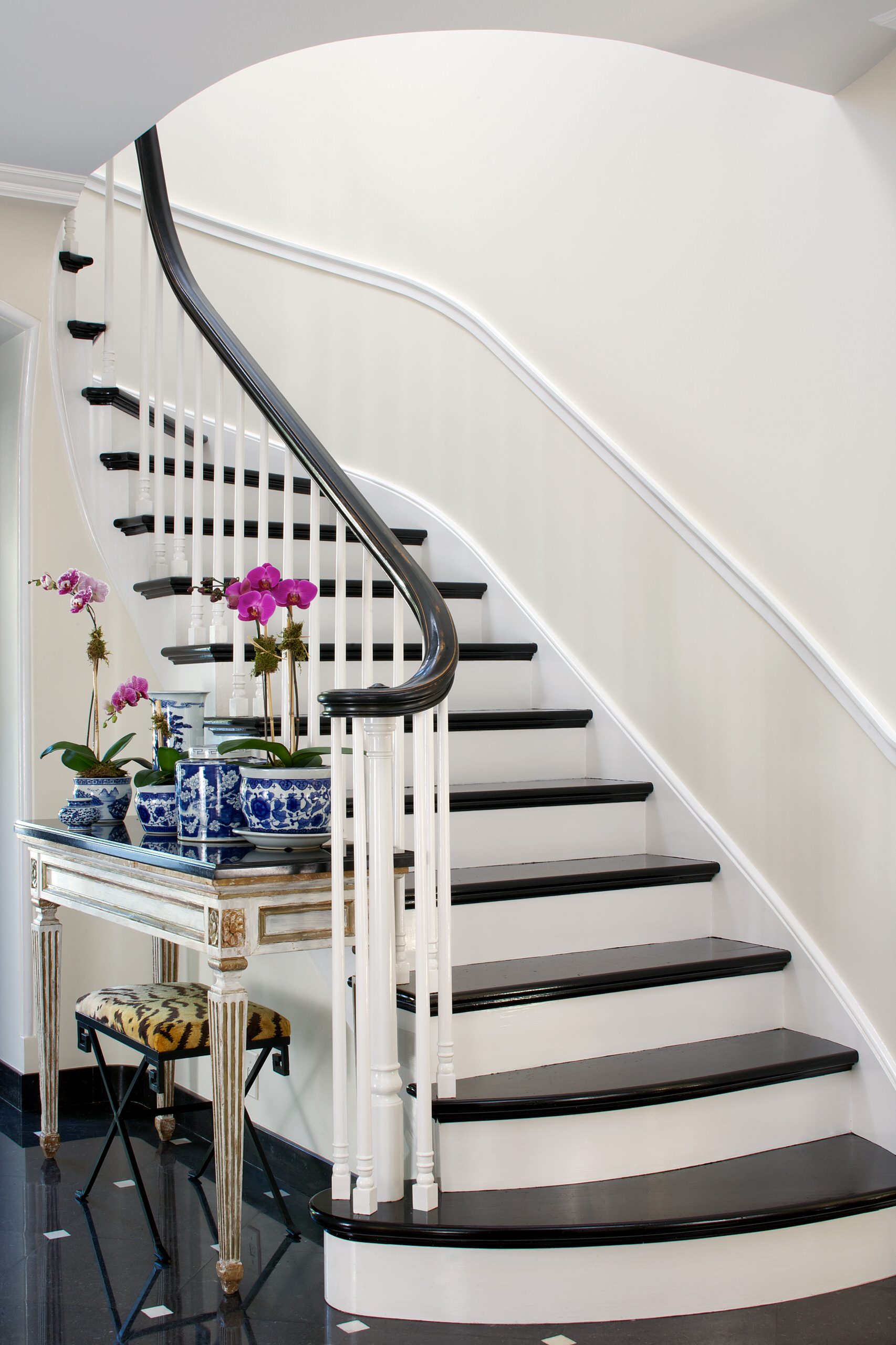 Black And White Staircase Ideas Houzz