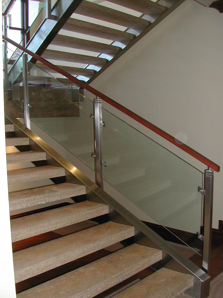 Ridges - Contemporary - Staircase - Las Vegas - by Macaluso Designs ...