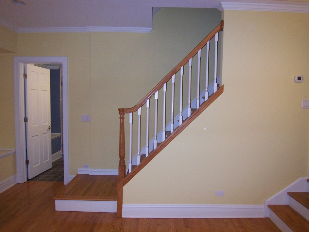 Design ideas for a classic staircase in Chicago.