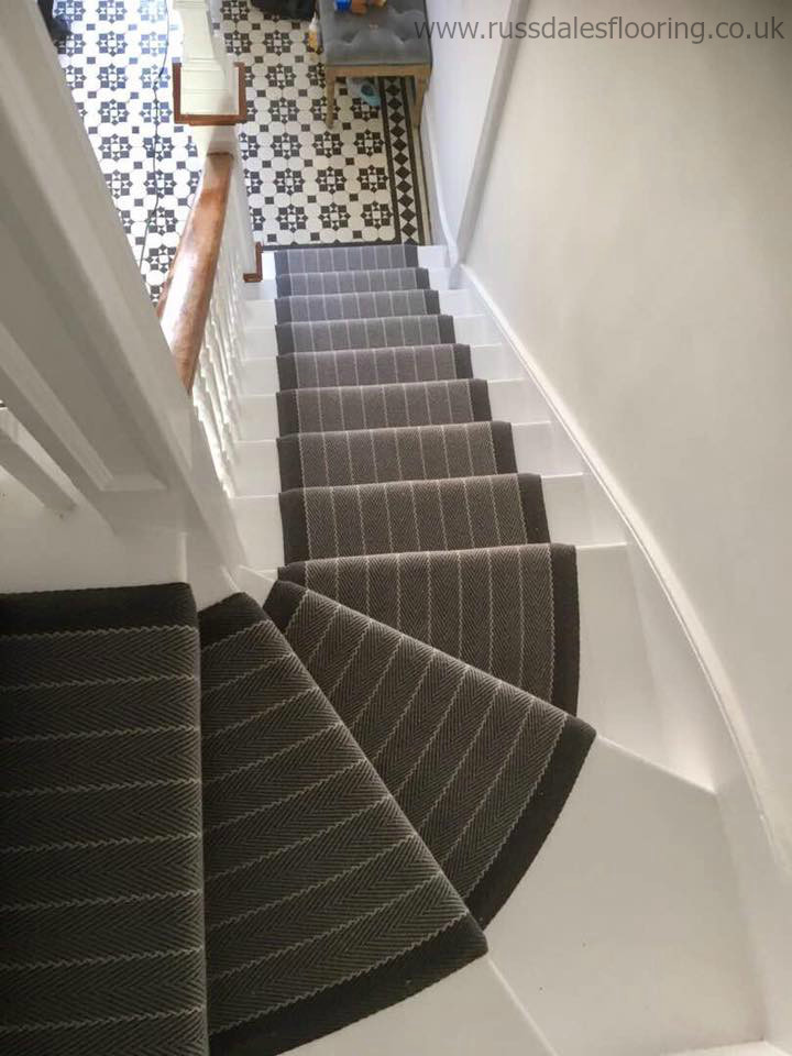 Photo of a classic staircase in London.