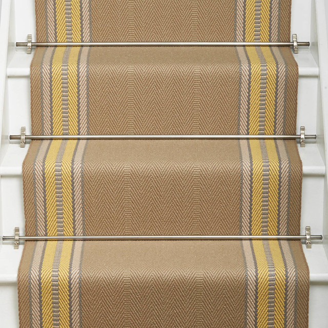Roger Oates Westport Lemon stair runner carpet in Farnham Surrey