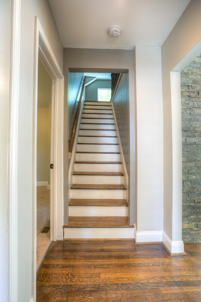 Rogers Ave Bungalow Craftsman Staircase Atlanta by Bonsai