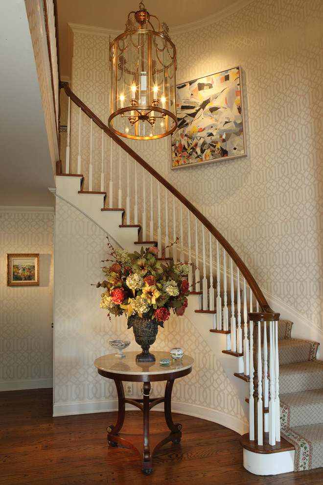 This is an example of a bohemian staircase in New York.