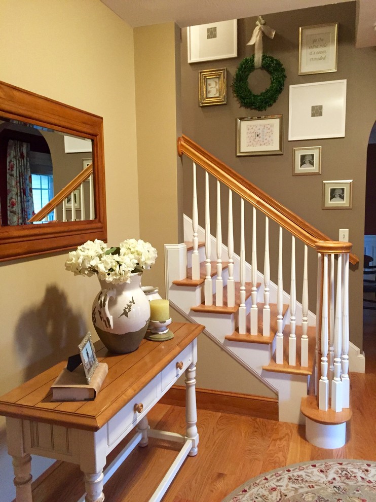 Rustic/Elegant Stairwell - Traditional - Staircase ...