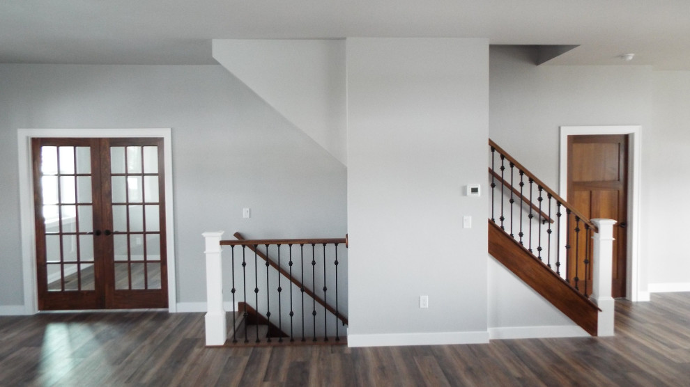 Farmhouse staircase photo in Other