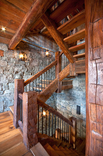 75 Beautiful Rustic Staircase Pictures Ideas November 2020 Houzz