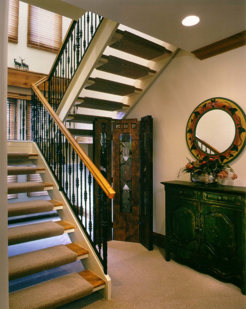 Photo of a classic staircase in Denver.