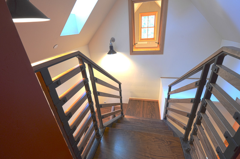 Idéer för en rustik trappa