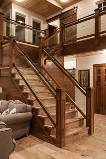 Saskatchewan Lakeside Retreat - Rustic - Staircase - Other - by ...