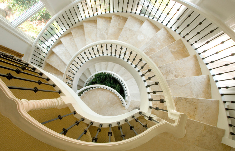 Tuscan staircase photo in Miami