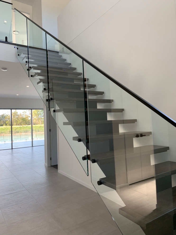 Serenity residential Modern Staircase Gold Coast Tweed by JC