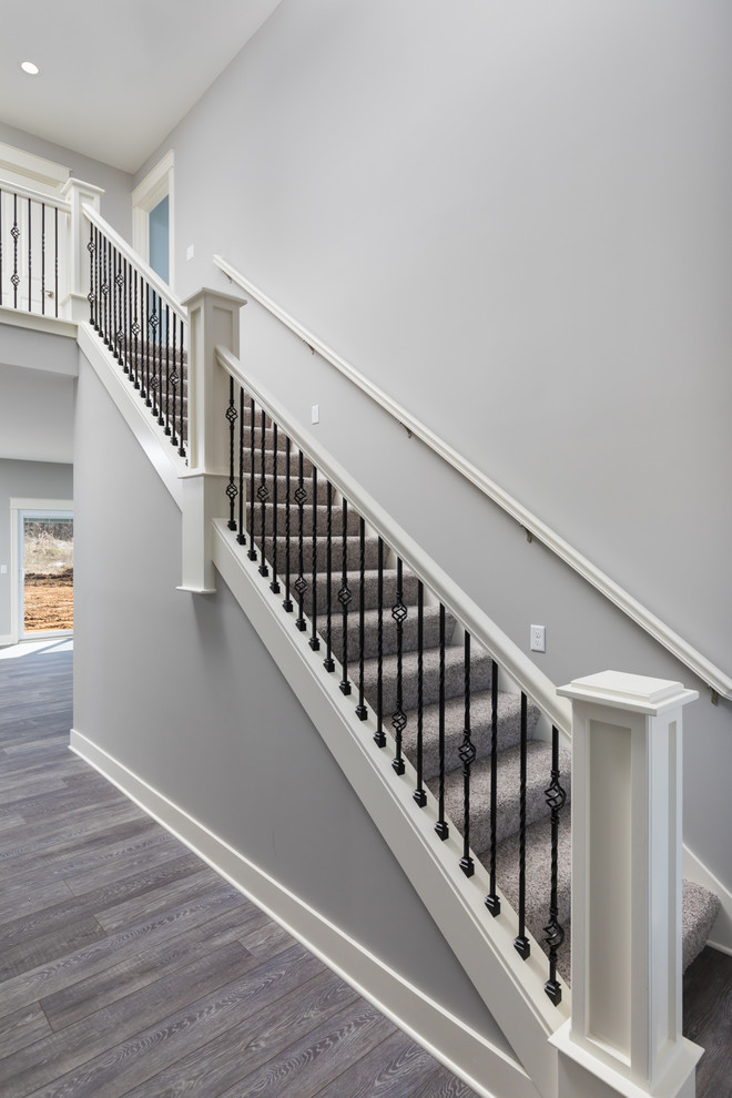 Silver Maple - Stairway - Traditional - Staircase - Grand Rapids - by ...