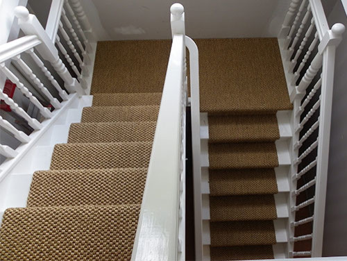 Sisal Staircases - Trappe - Melbourne - af International Floorcoverings | Houzz