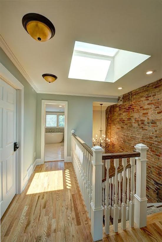 Skaneateles Lake Condos Project Rustic Staircase New York by