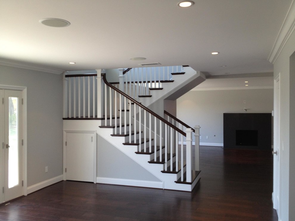 SKYLINE DRIVE - BEFORE & AFTER - Contemporary - Staircase - Los Angeles ...