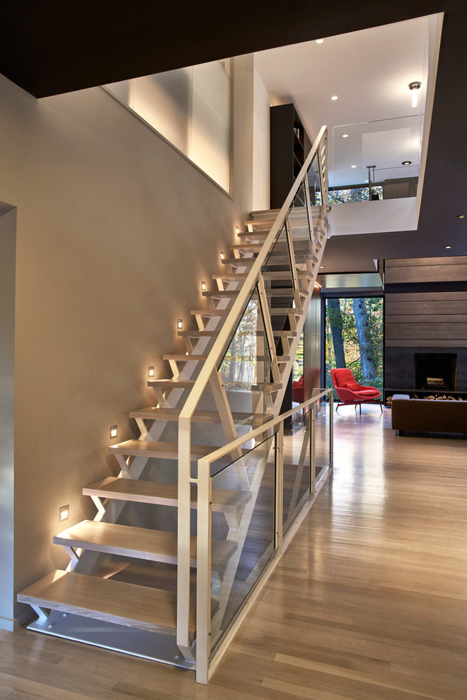 Smoky Quartz Modern Staircase DC Metro by KUBE architecture Houzz