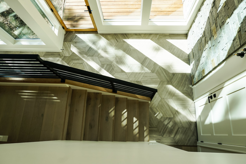 Стильный дизайн: лестница в стиле ретро - последний тренд