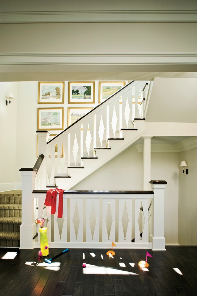 This is an example of a classic staircase in Birmingham.