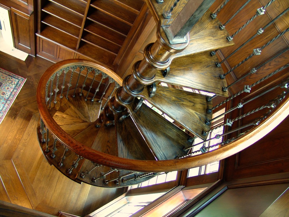 Spiral Staircase - Victorian - Staircase - Dallas - by Smith Design and