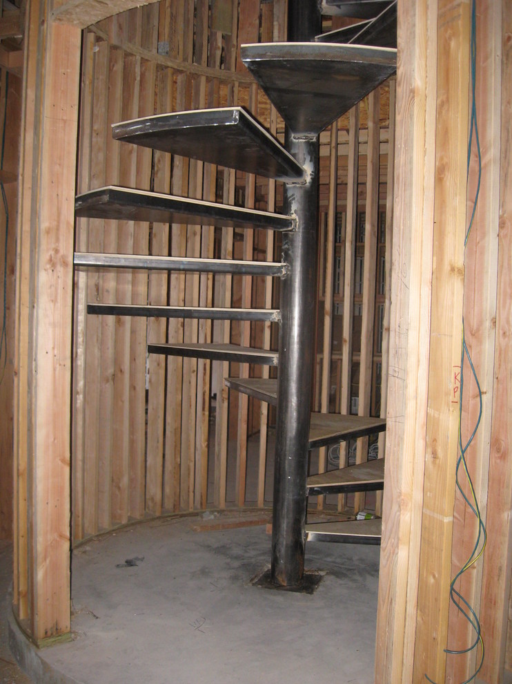 Spiral Stairways Traditional Staircase Las Vegas by JD Stairs