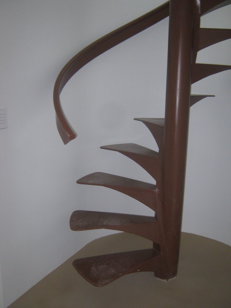 Inspiration for a contemporary staircase remodel in Las Vegas