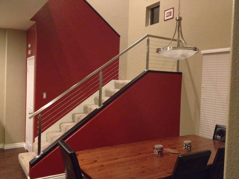 This is an example of a contemporary staircase in San Diego.